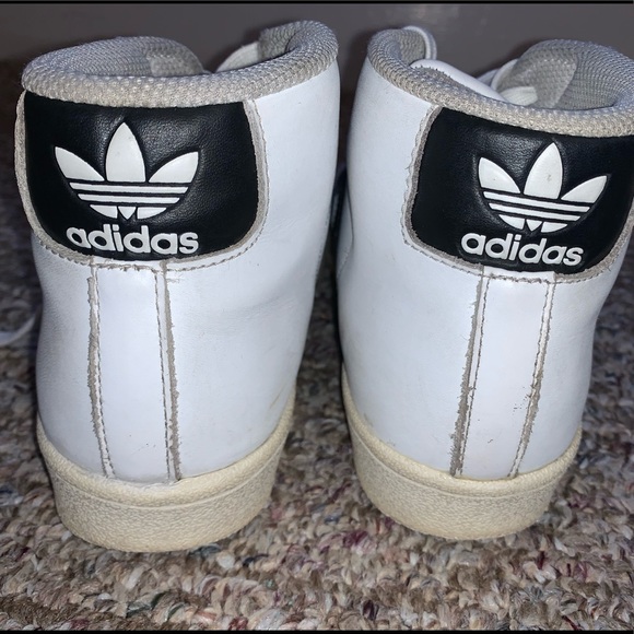 high top adidas superstars - Picture 3 of 3